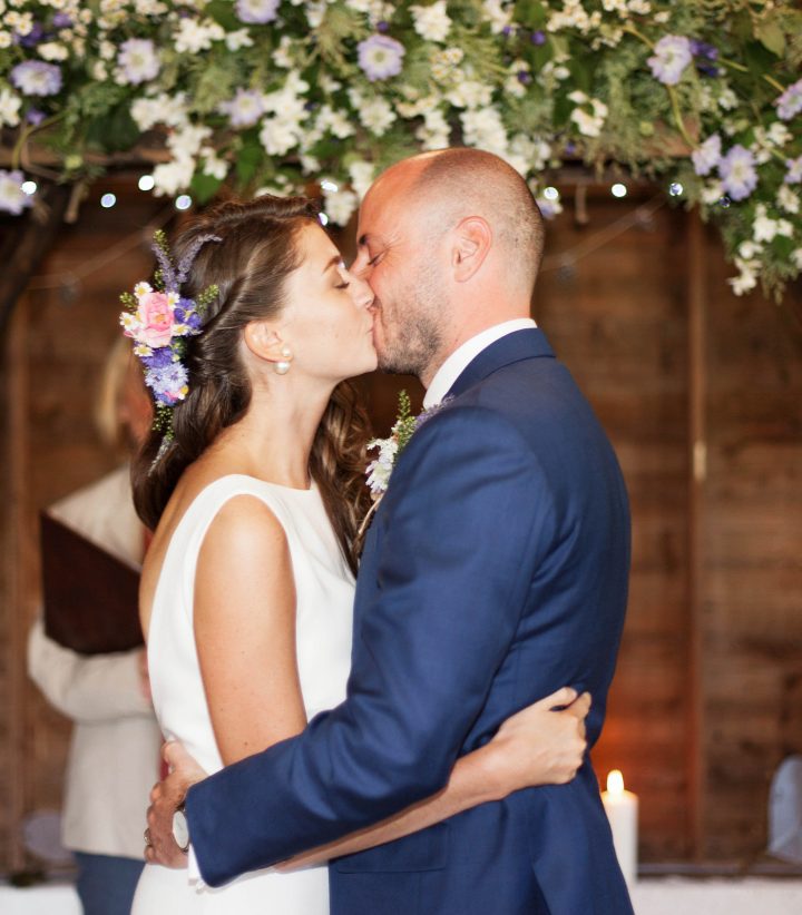 Jim and Tash wedding at The Cow Shed