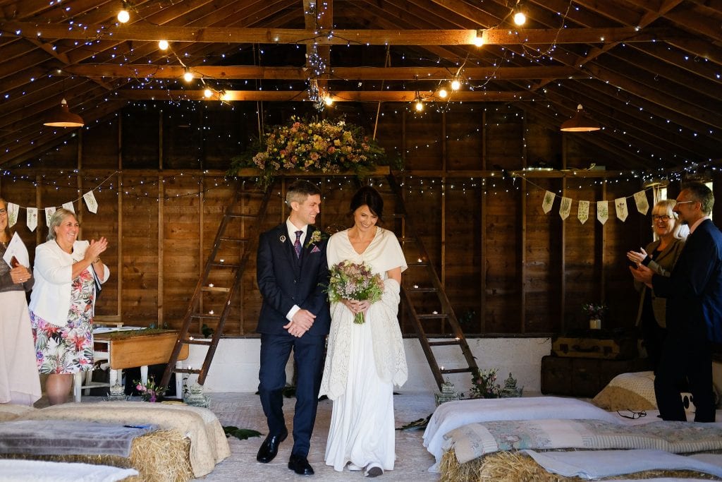 lisa and paul's elopement at the cow shed