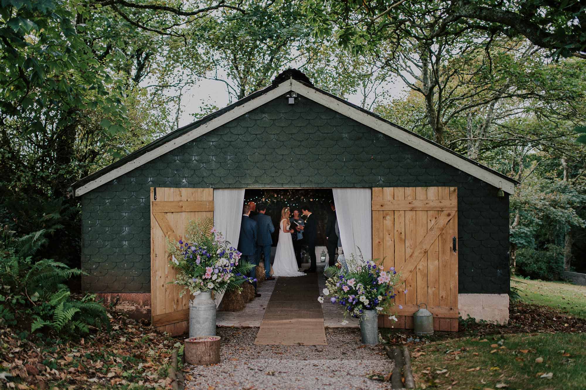 The Cow Shed wedding ceremony barn